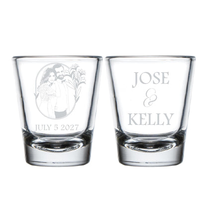 Shot Glasses with Portrait (199)