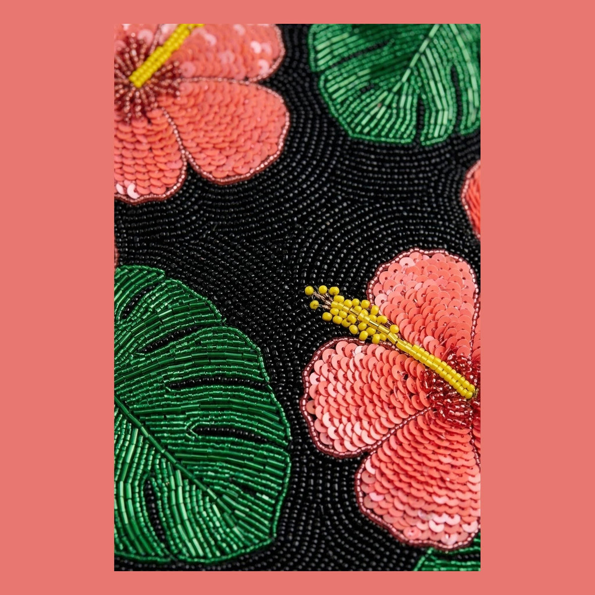 hand beaded detail