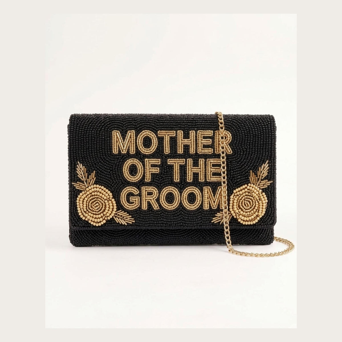 Mother of the Groom Beaded Clutch