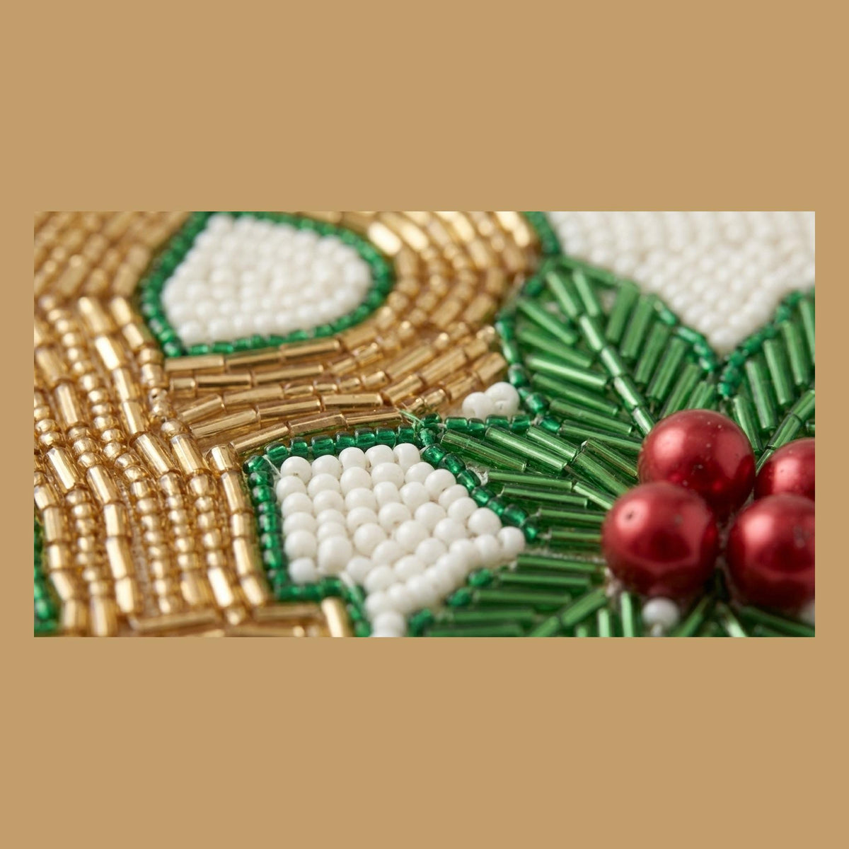 hand beaded detail