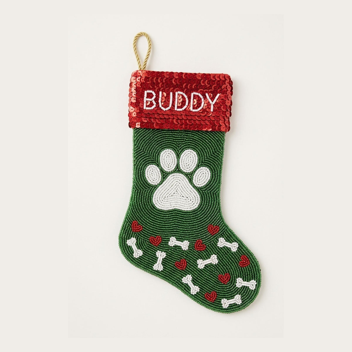 Personalized Pet Christmas Stocking with Name