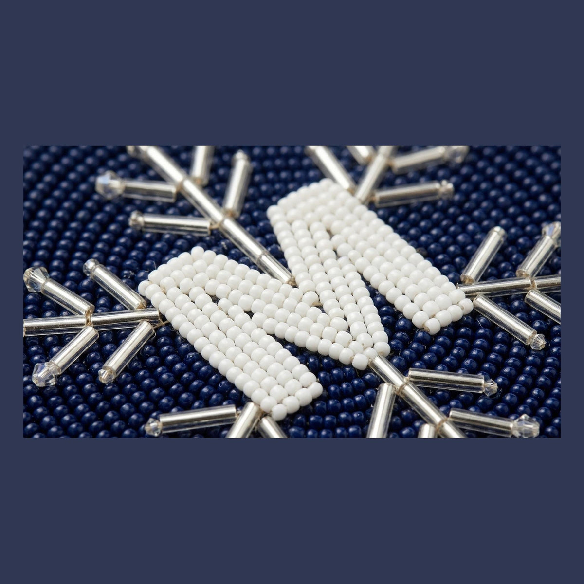 hand beaded detail