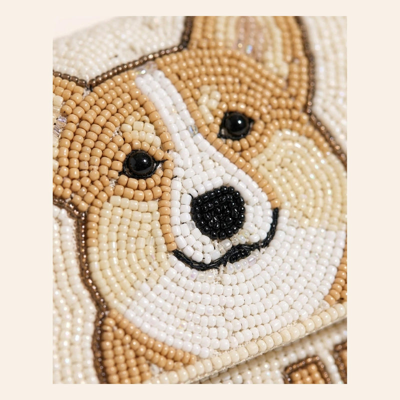 hand beaded detail