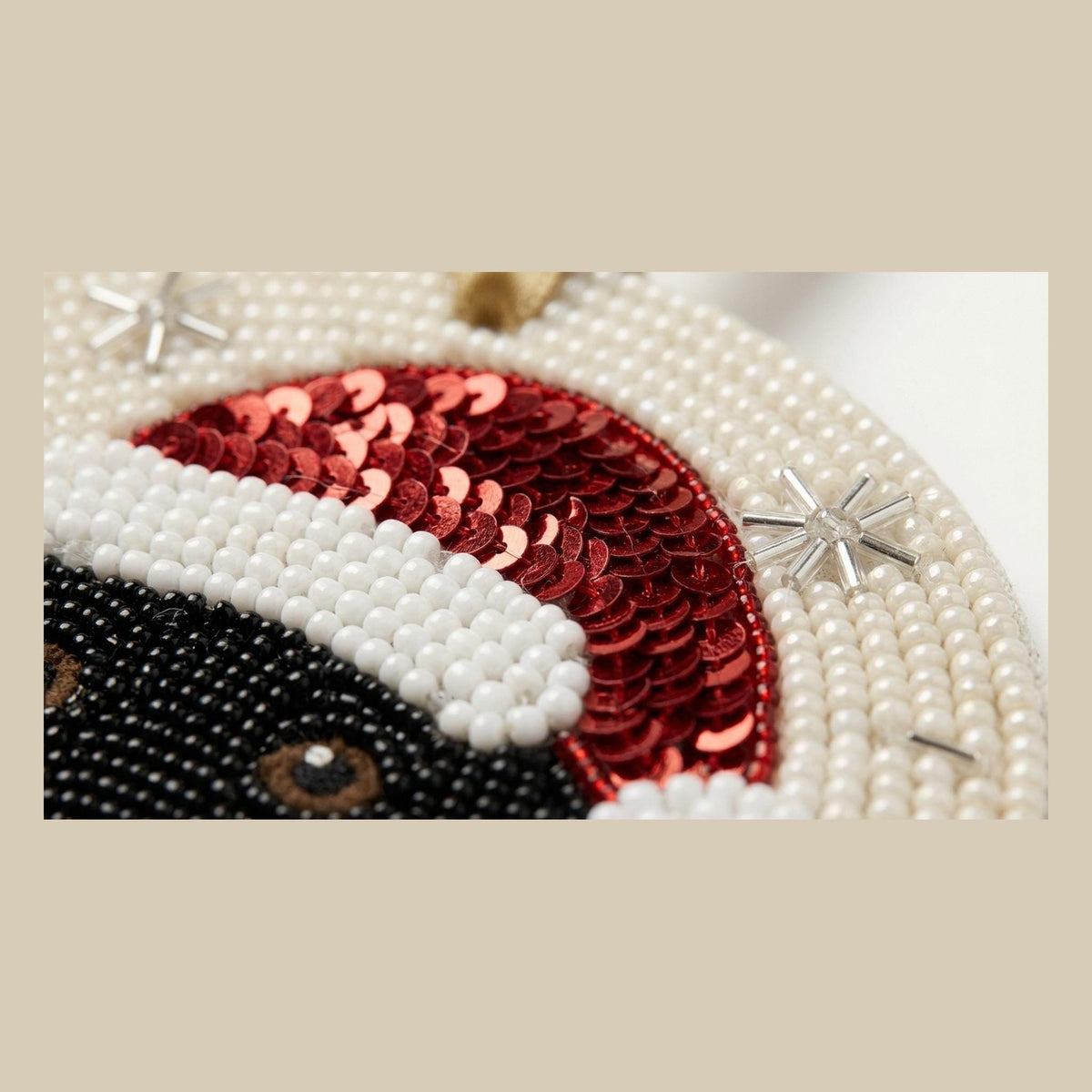 Beadwork detail