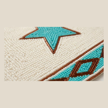 hand beaded detail