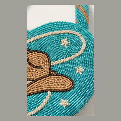 hand beaded detail