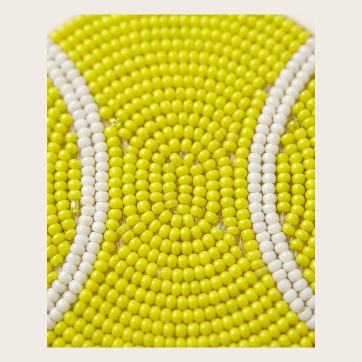 hand beaded detail