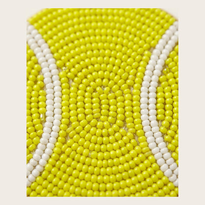 hand beaded detail