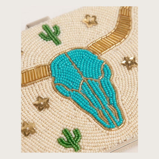 hand beaded detail