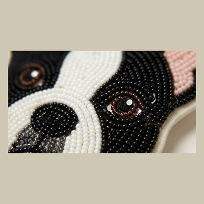 hand beaded detail