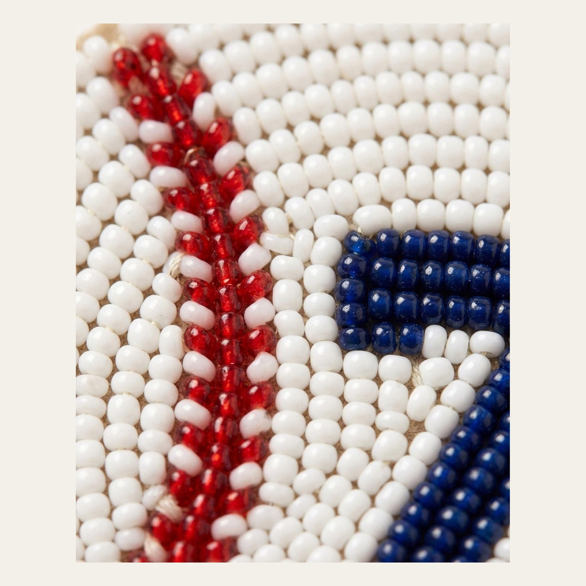 hand beaded detail