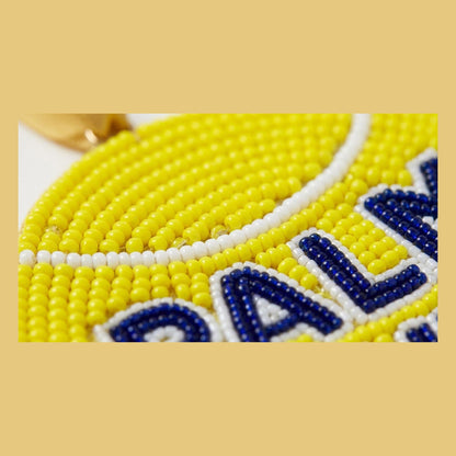 hand beaded detail