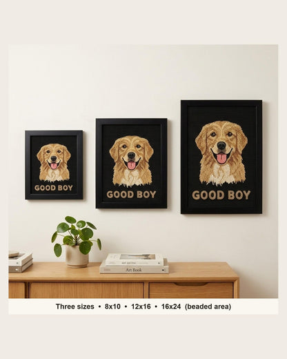 three sizes on the wall
