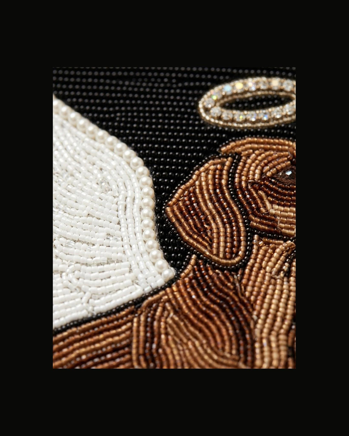hand beaded detail