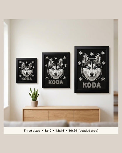 three sizes on the wall