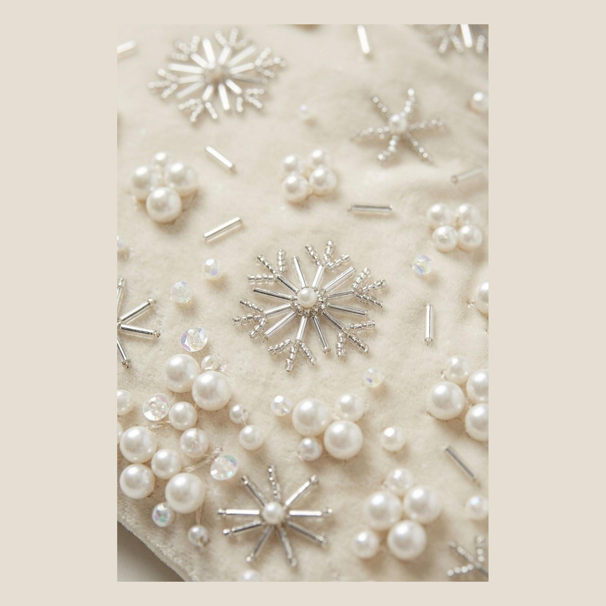 hand beaded detail