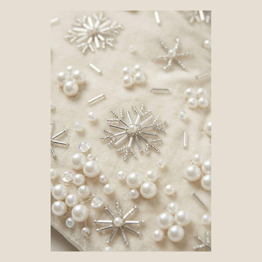 hand beaded detail