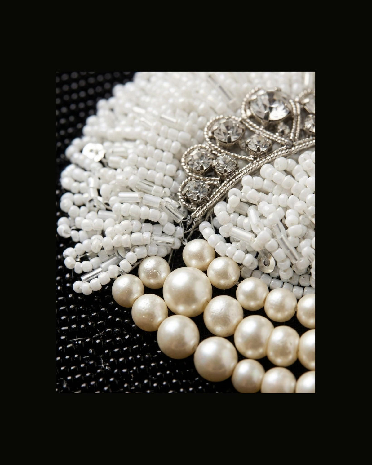 hand beaded detail