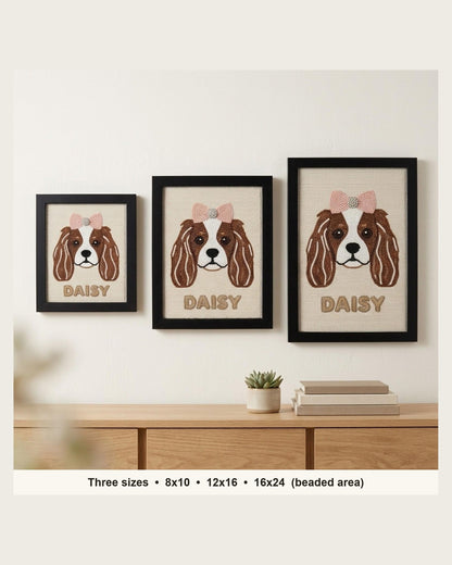 three sizes on the wall