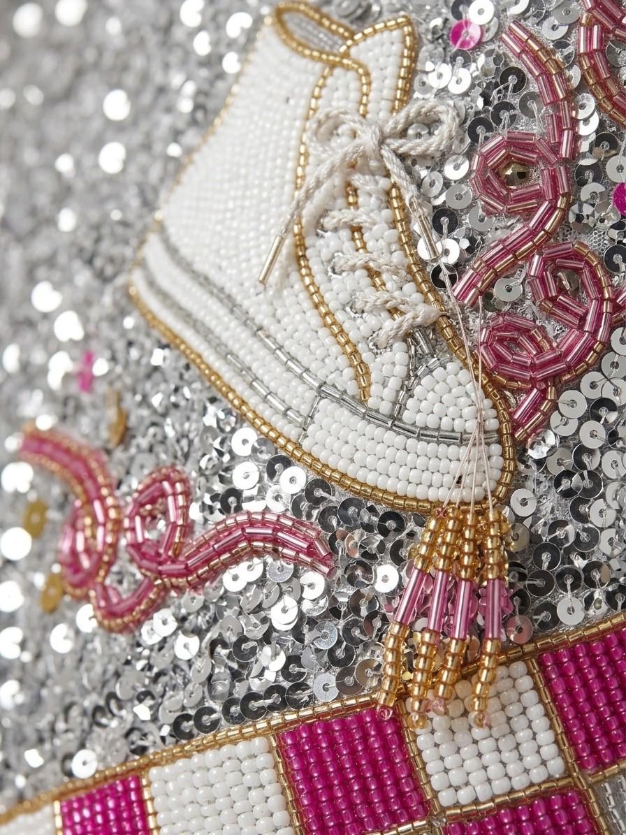 After Party beadwork close-up