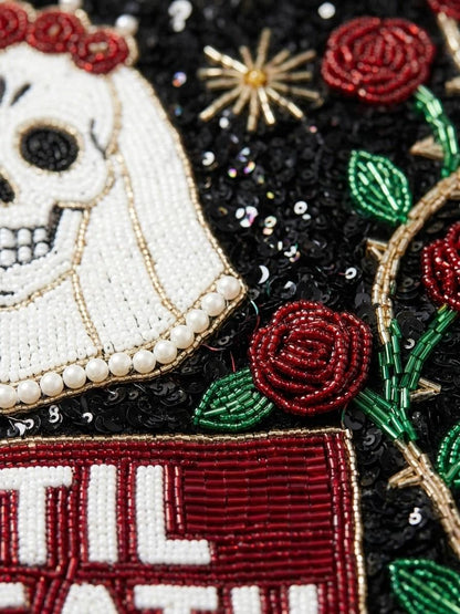 Til Death beadwork close-up