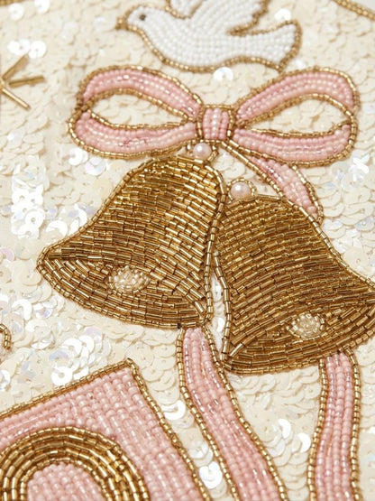 I Do beadwork close-up