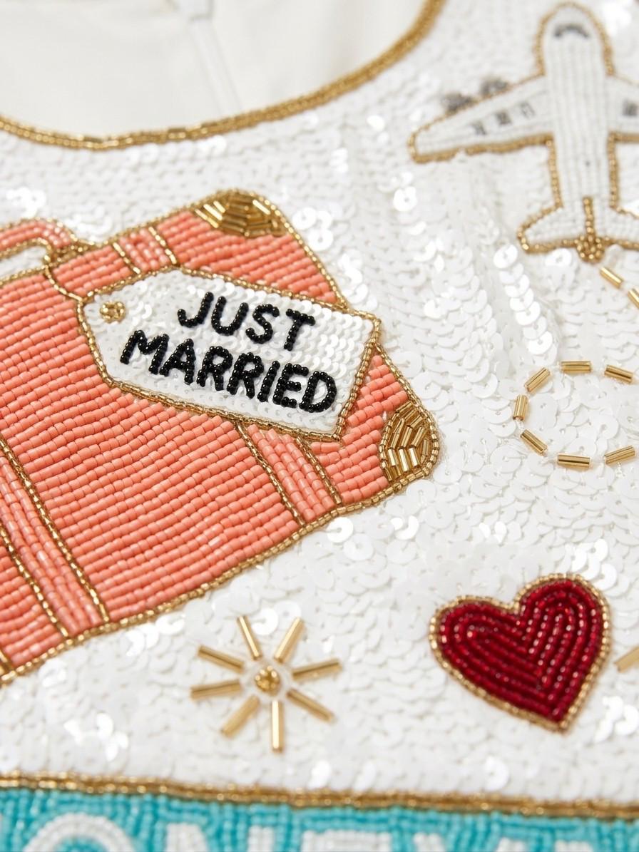 Honeymoon Bound beadwork close-up
