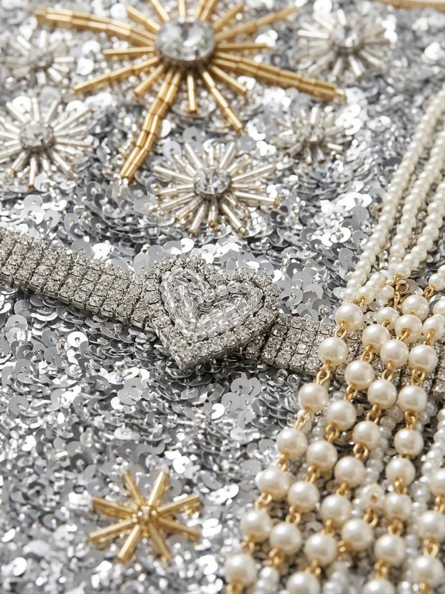 All That Glitters beadwork close-up