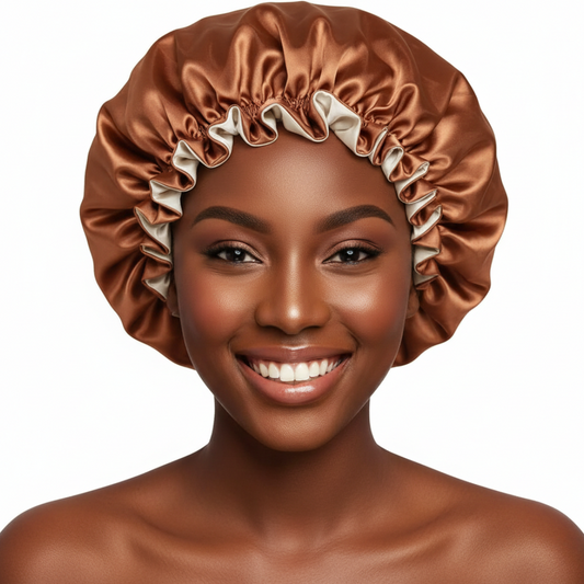 Copper Satin Bonnet