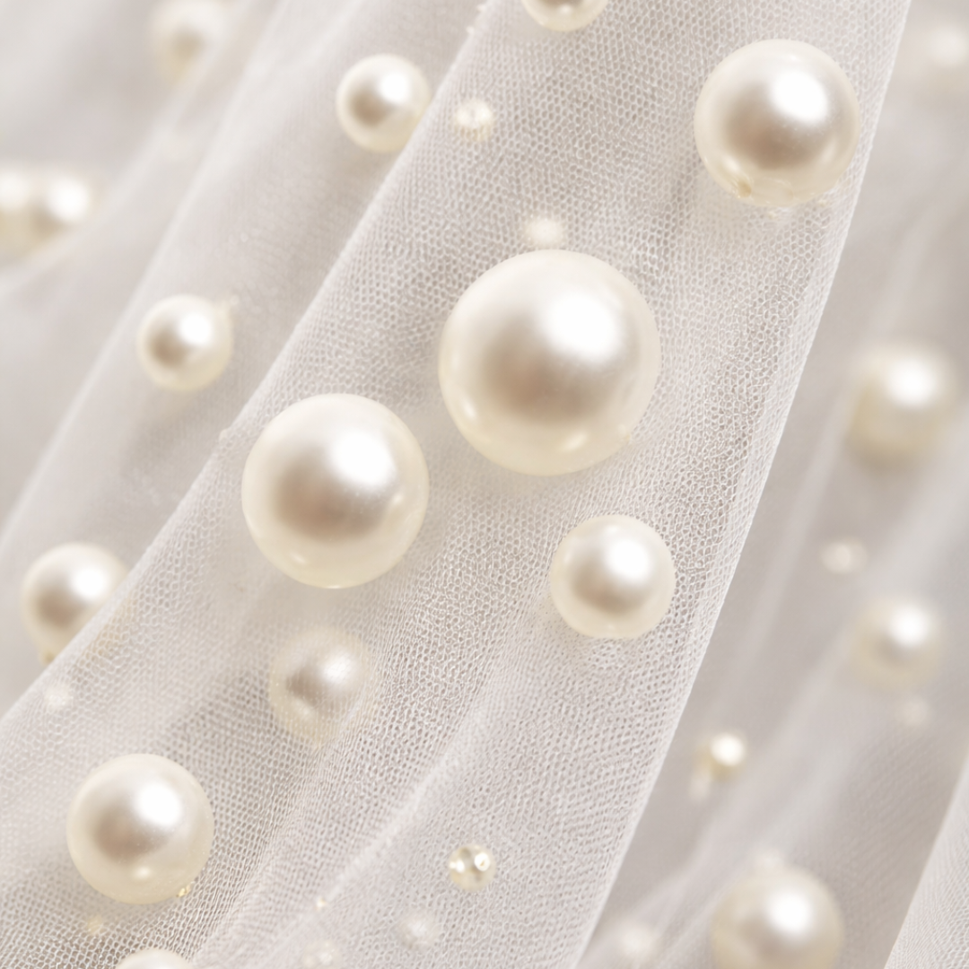 Pearl Cathedral Wedding Veil