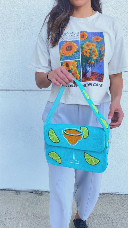 Margarita and Lime Shoulder Bag