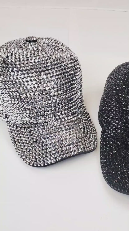 Rhinestone Bride Baseball Hat