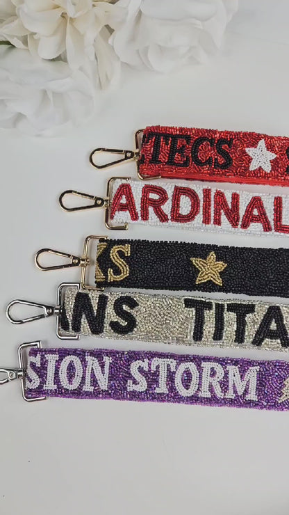 Seed Bead Game Day Strap