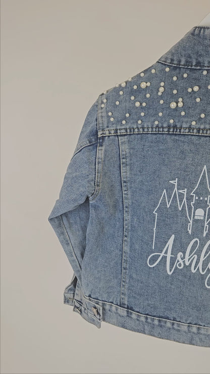 (Blue Pearl) Adventure Park Jean Jackets