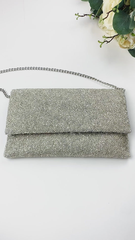 Mother of the Bride Beaded Clutch