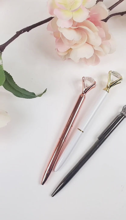Bride and Groom Wedding Pens