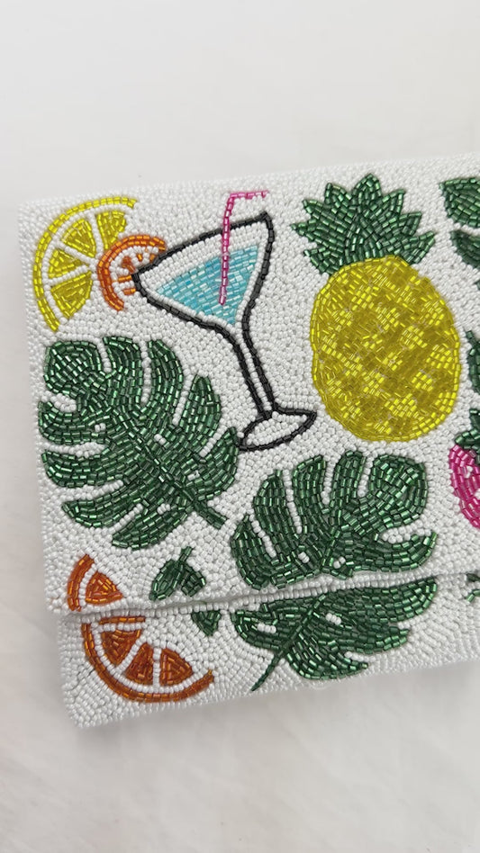 Pineapple Clutch Bag