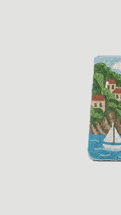 Tropical Beaded Purse