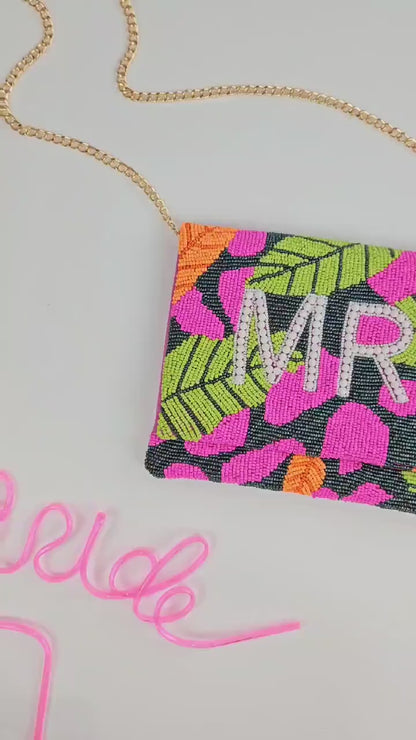 Colorful Mrs Clutch Purse