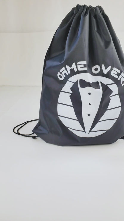 Groom Drawstring Backpack