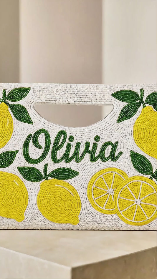 Custom Lemon Handbag