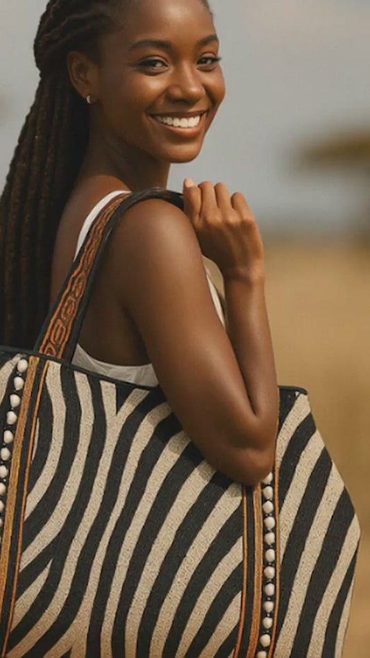 Zebra Chic Tote
