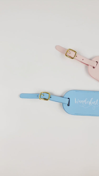 Wanderlust Luggage Tag