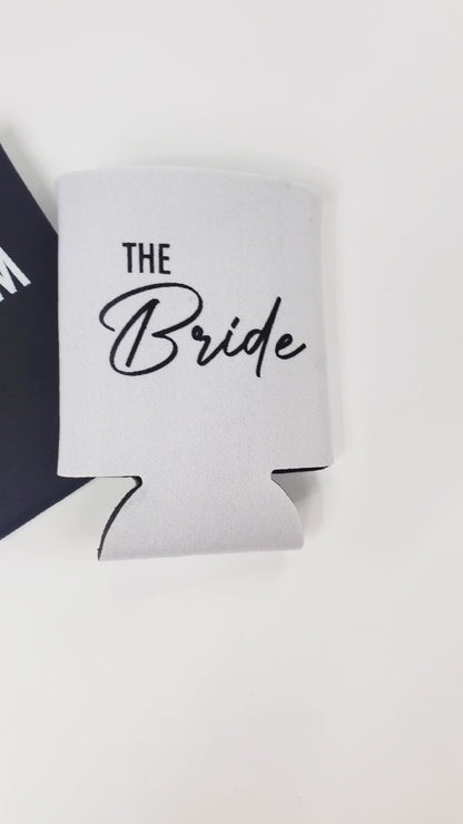 The Bride, The Groom Can Coolers