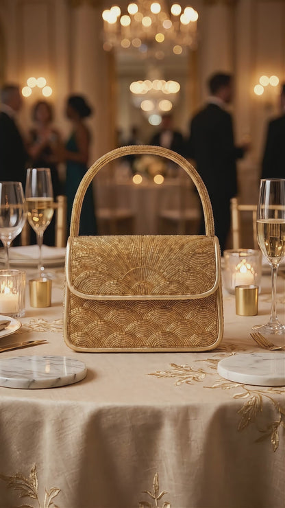 Elegant Silver Handbag