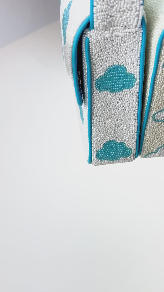 Beaded Cloud Purse