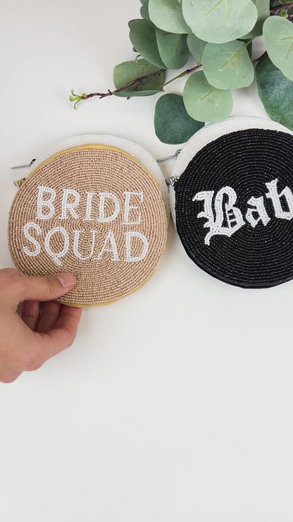 Beaded Bride Coin Purses