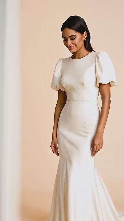 The High Neck Gown