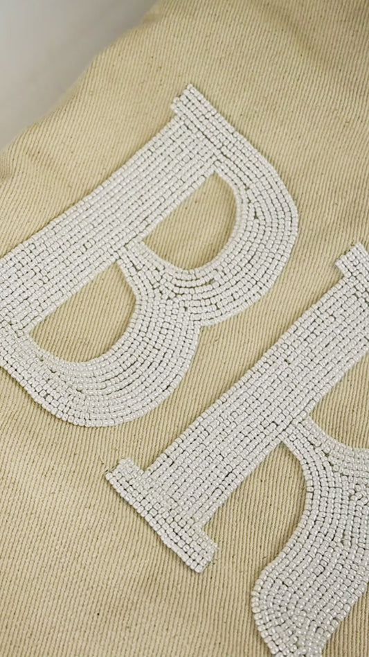 Bride Tribe Beaded Tote