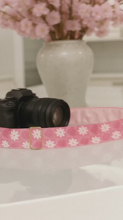 Cactus Beaded Camera Strap